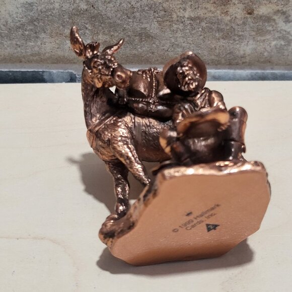 Hallmark Keepsake Ornament 1999 Prospector The Old West Collectors Series Copper - Picture 6 of 11